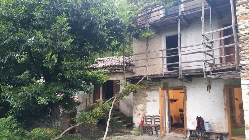 La maison en reconstruction