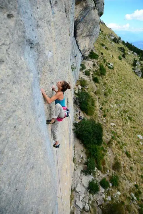 Manon Bérend Ambassadrice Béal dans La javanaise – Ceüse (7a)