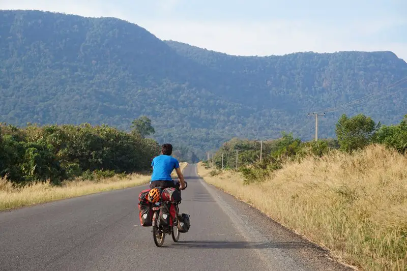 début du tronçon du Ho Chi Minh Trail