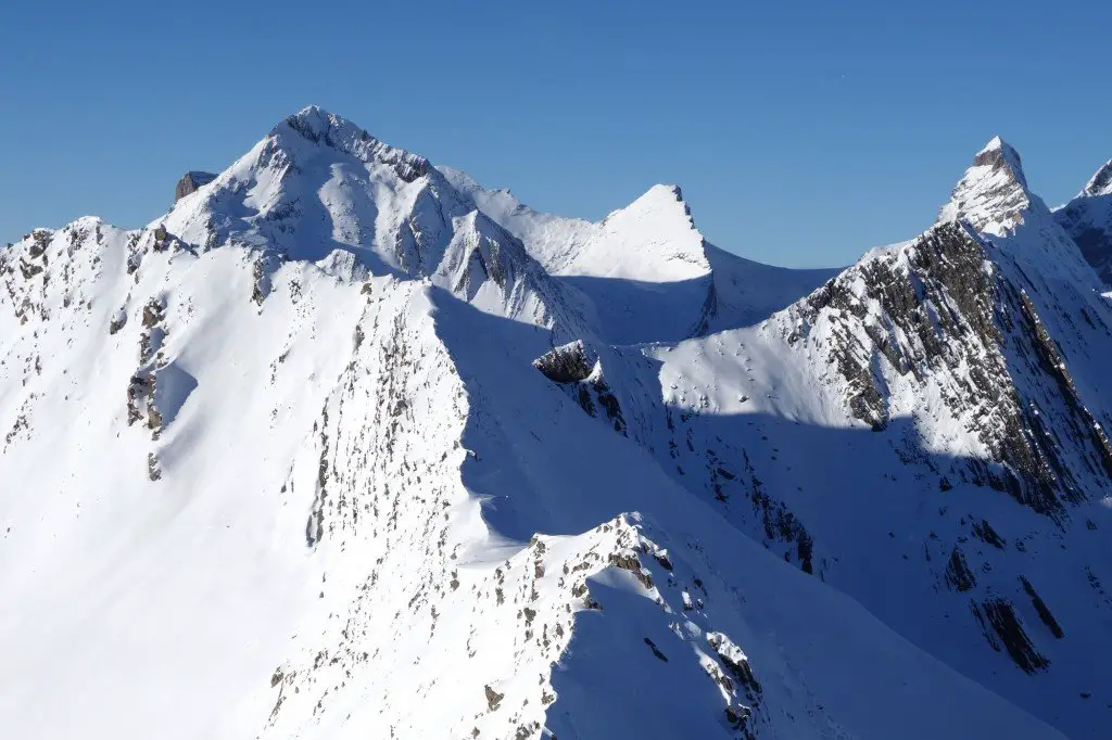 Dans le prolongement de l’arête – les aiguilles d’Arve