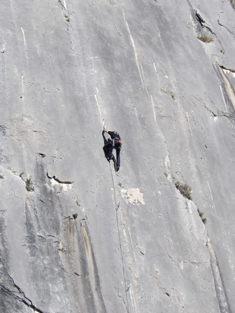 Escalade du Medius à la Sainte Victoire