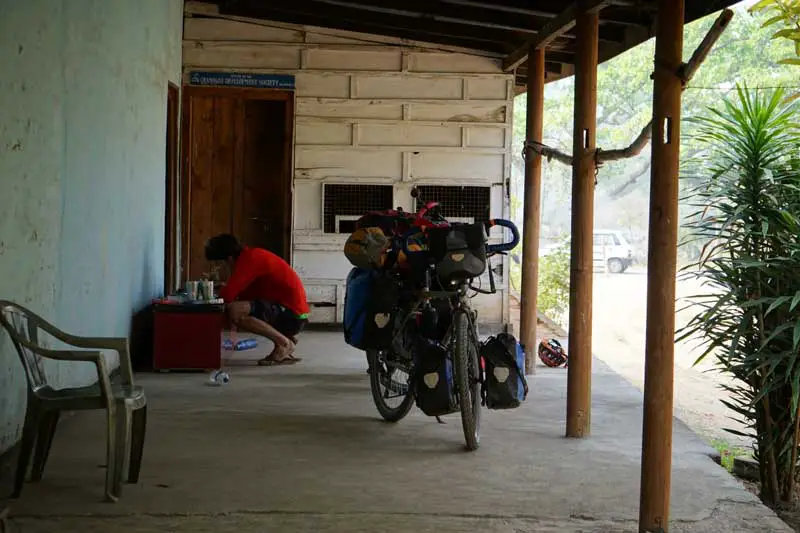 Dans la guesthouse à Imphal en Inde