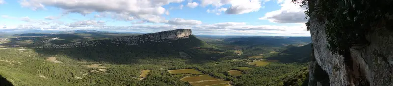 Vue sur le Pic Saint-Loup