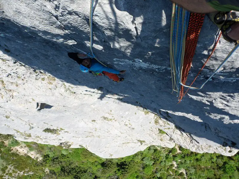 La fin coquin du 7b de lune de miel à Glandasse dans la Drôme