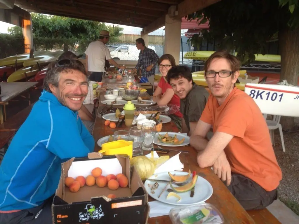 Soirée Barbecue au Club de Kayak à Palavas les Flots avec Lionel DAUDET