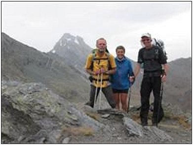 rencontre durant notre randonnée sur la via alpina