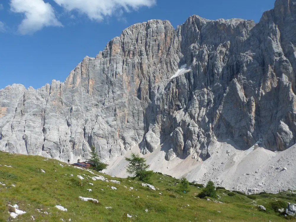 La face nord ouest de la Civetta, big walls dans les Dolomites​