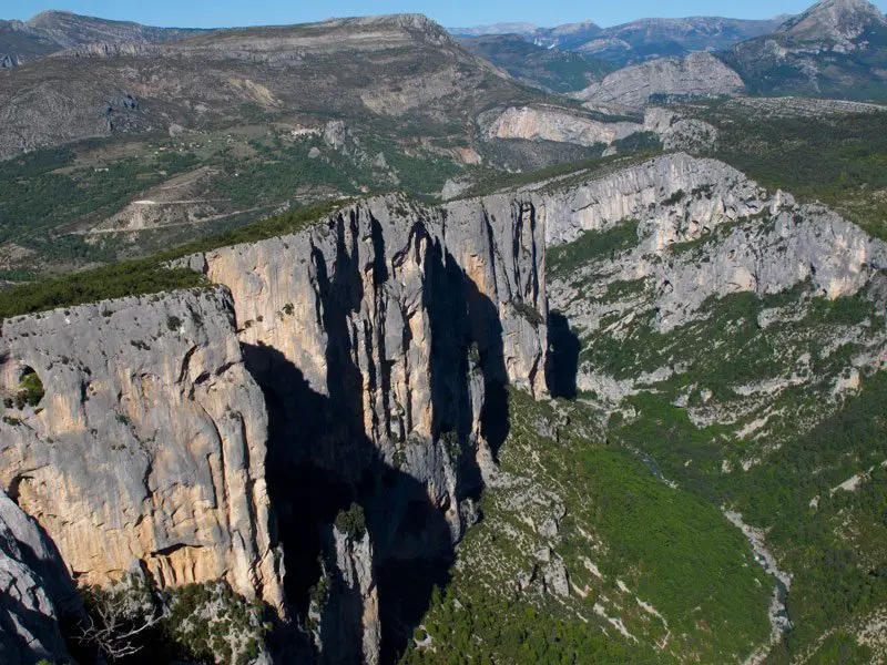 escalade au Verdon