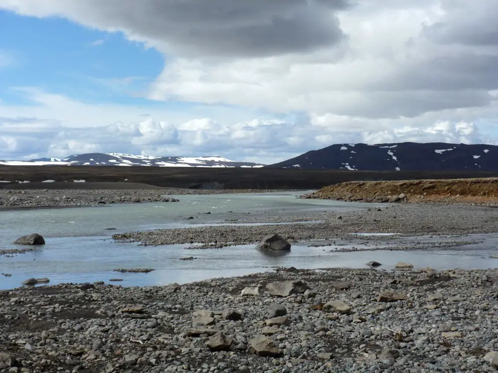 Blanda, Voyage trek en Islande
