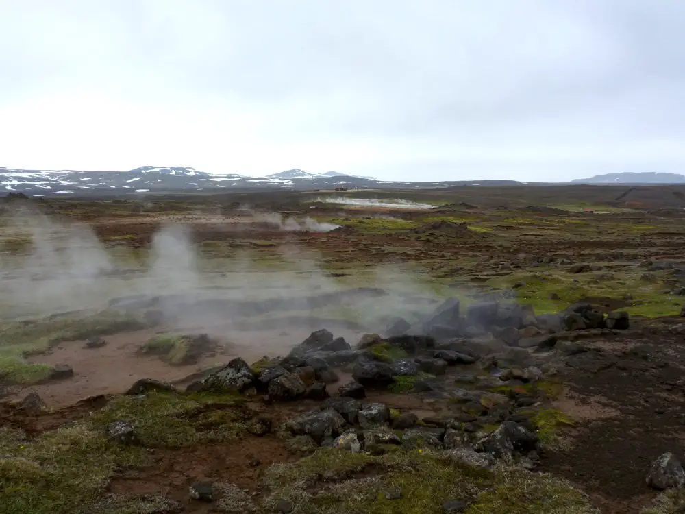 Hveravellir, Voyage trek en Islande