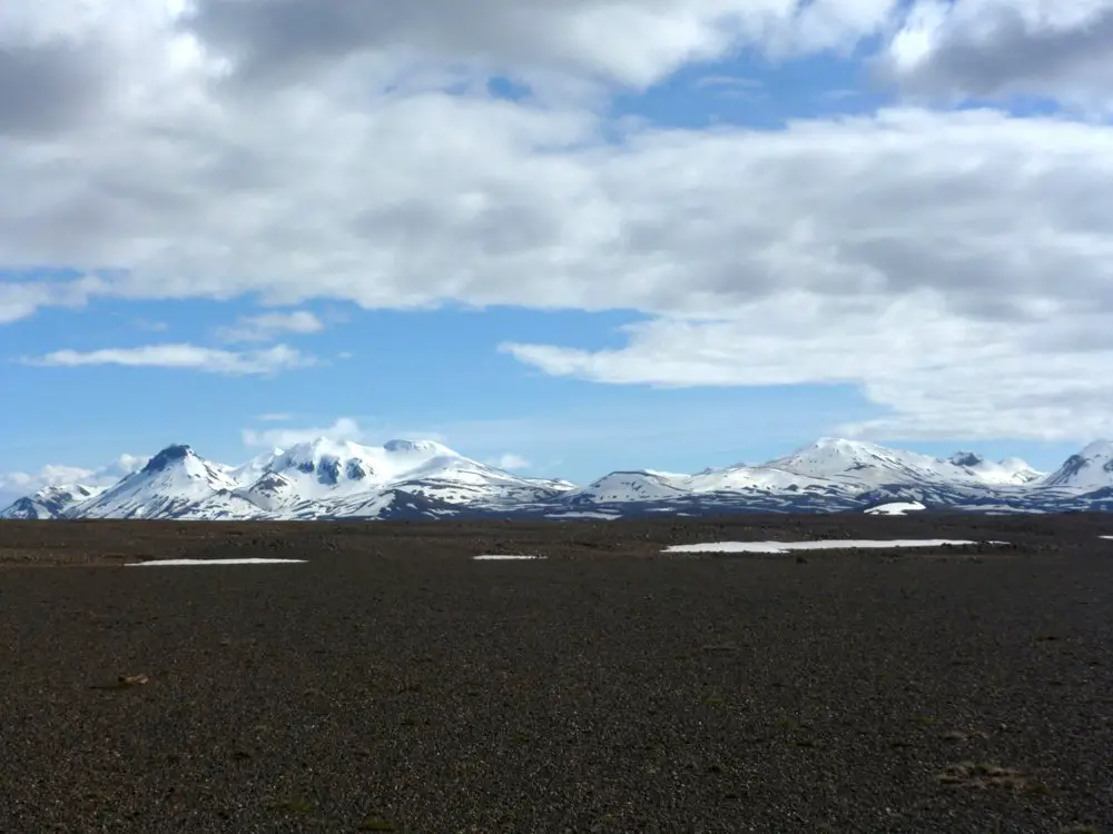 Kjölur, Voyage trek en Islande