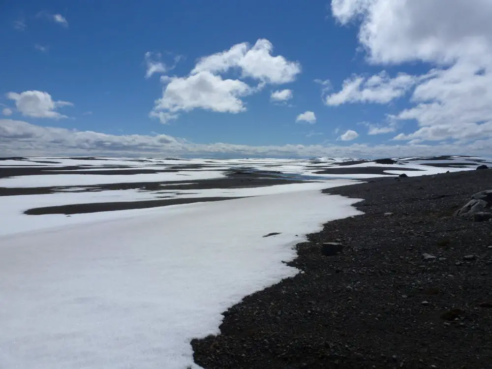 Stóra-Laxá, Voyage trek en Islande