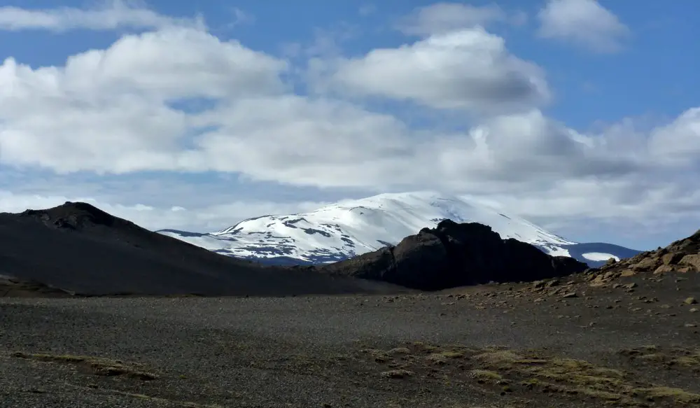 Hekla, Voyage trek en Islande