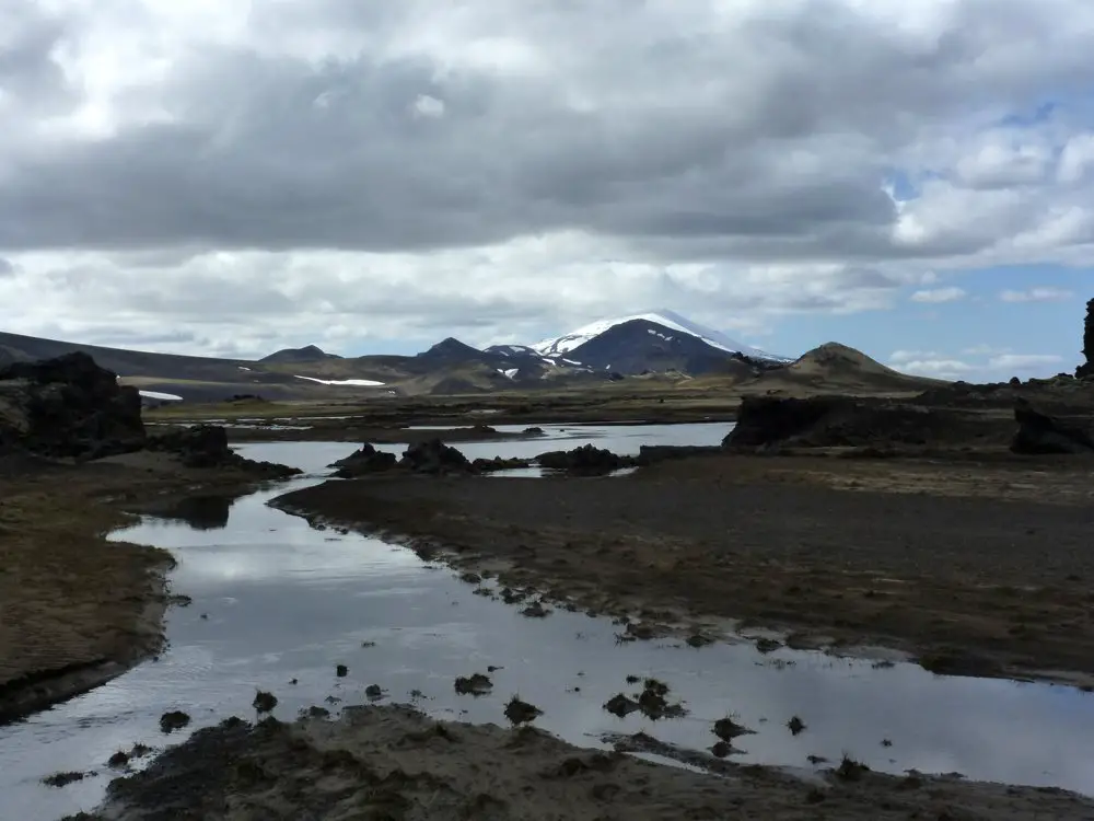 Gué-Lambafitjarhraun, Voyage trek en Islande