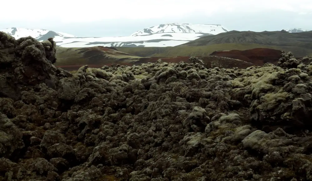 Lambafitjarhraun, Voyage trek en Islande