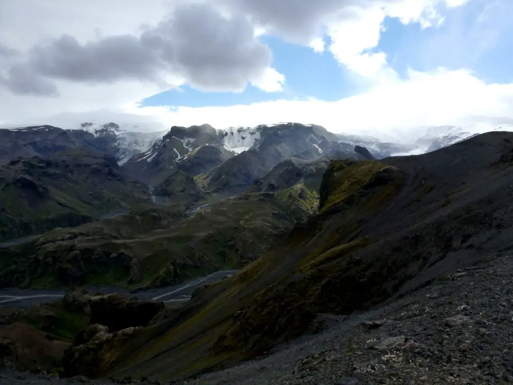 Myrdasjökull, voyage trek en Islande