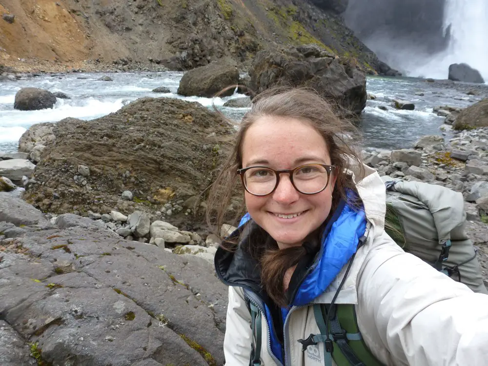 Selfie, Voyage trek en Islande