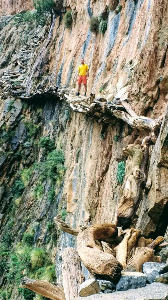 Qui a dit que c’était pas solide , grimpe Taghia Maroc