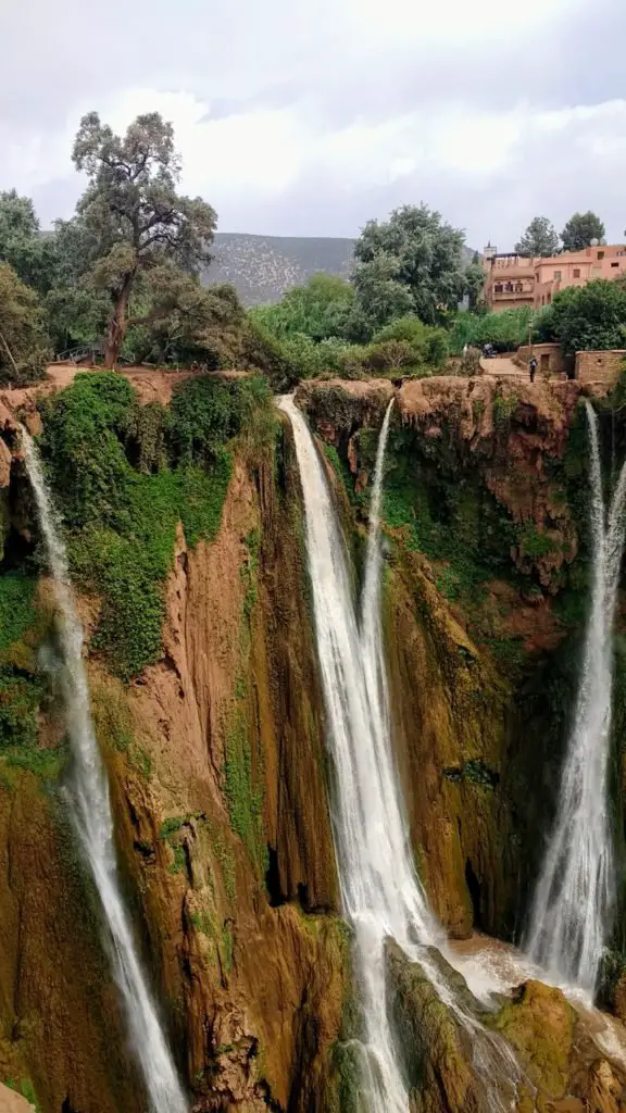 Les fameuses cascades, grimpe Taghia Maroc