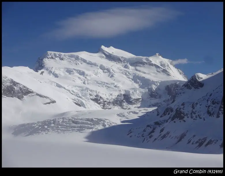 Le Grand Combin à 4314 m