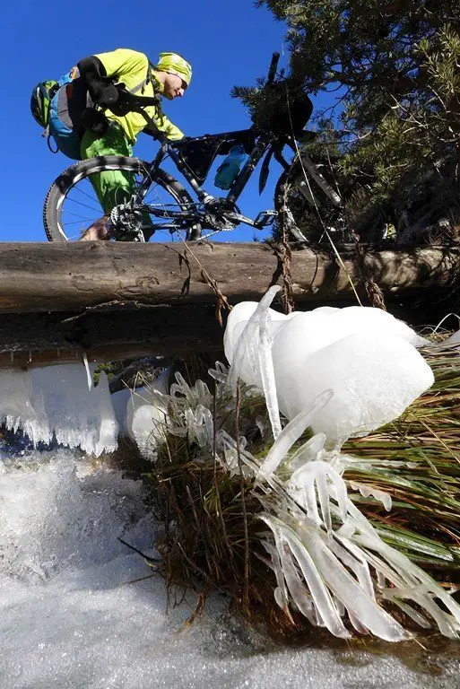 Ambiance glaciale, séjour VTT montagne