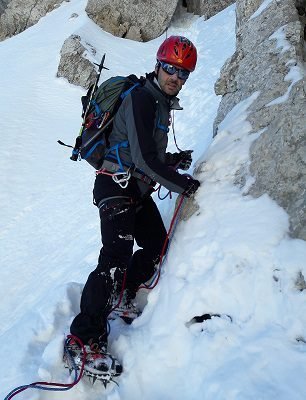 Philippe Geral dans le couloir Amagada Sierra de Cadix