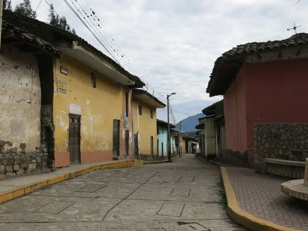 Rue de Chavin, randonnée au Pérou