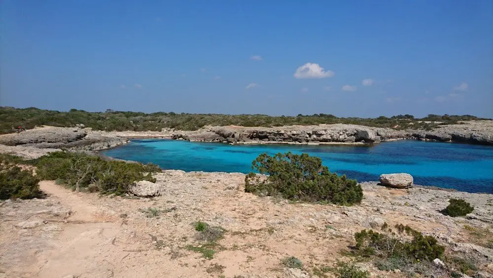 Roadbook : Étape 1, VTT – Côte sud de l’île voyage à Minorque