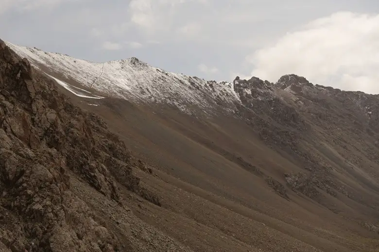 vue sur la passe d’Alakol