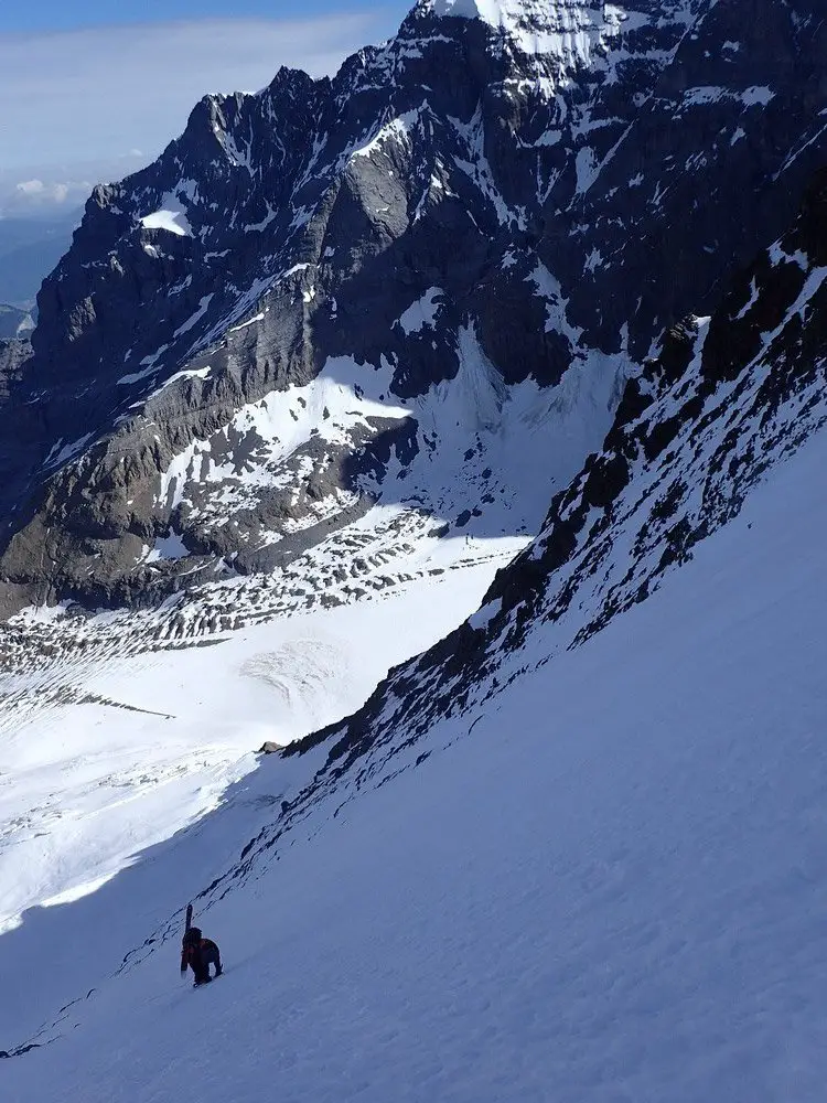 Face-Nord, Alpinisme facile en Suisse