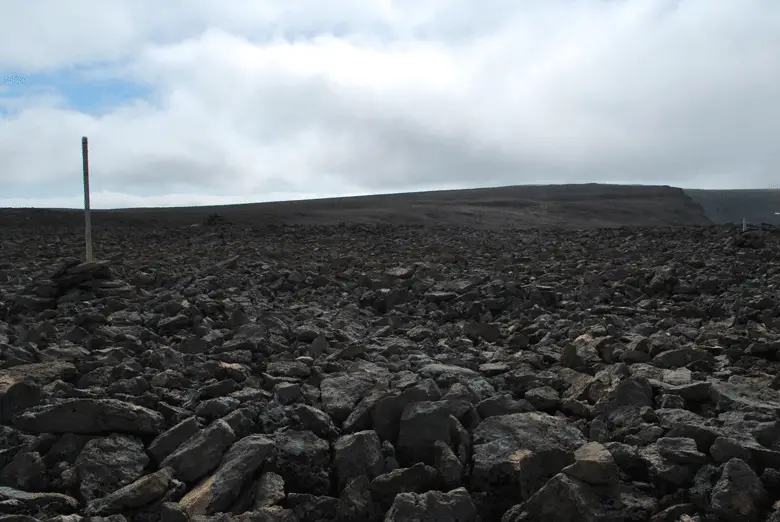  Sur le plateau désertique durant le voyage sur les îles Féroé