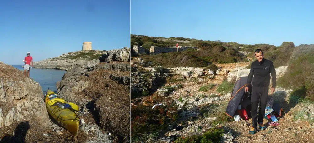 Roadbook Grottes et cavités de la côte sud récit voyage à Minorque