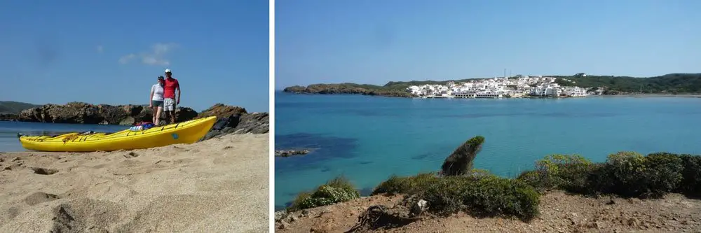 Récit Fin du kayak, cap vers le village de pêcheur de Es Grau voyage à Minorque