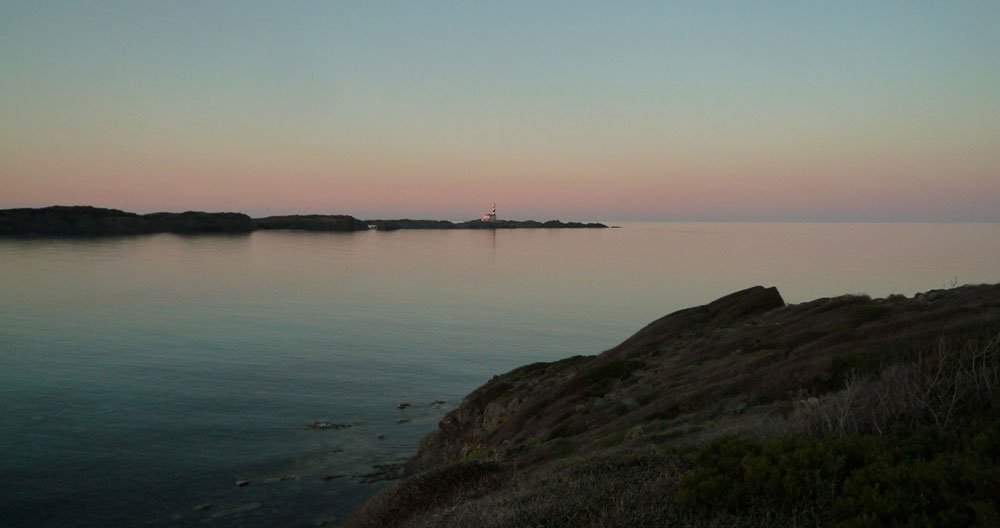Récit Ambiance crépusculaire au phare de Favaritx voyage à Minorque