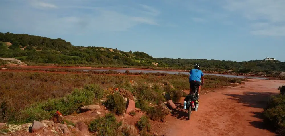 Étape 6, VTT vers la pointe nord de l