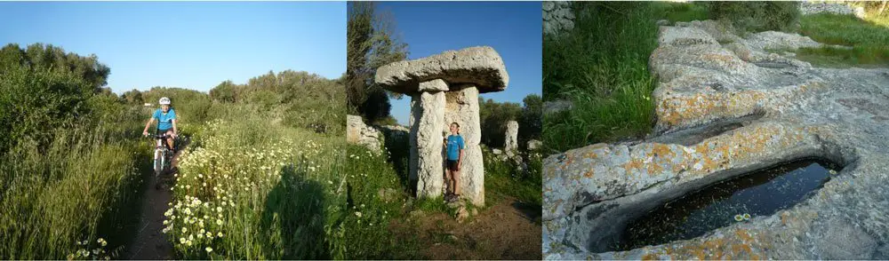 Figure 34 - Monuments funéraires typiques de la culture talayotiques – Torretrencada voyage à Minorque