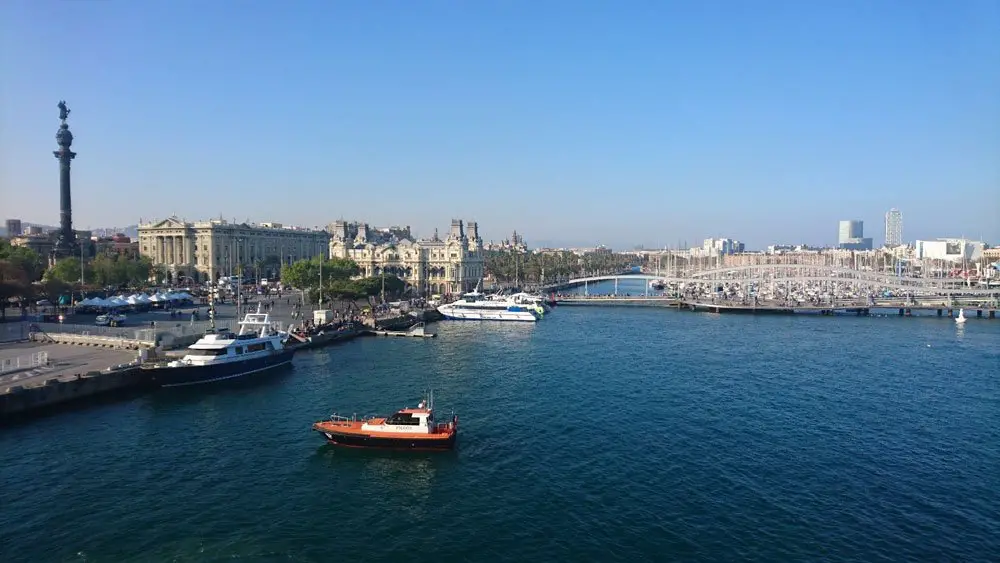 Figure 45 - Vue de Barcelone à l