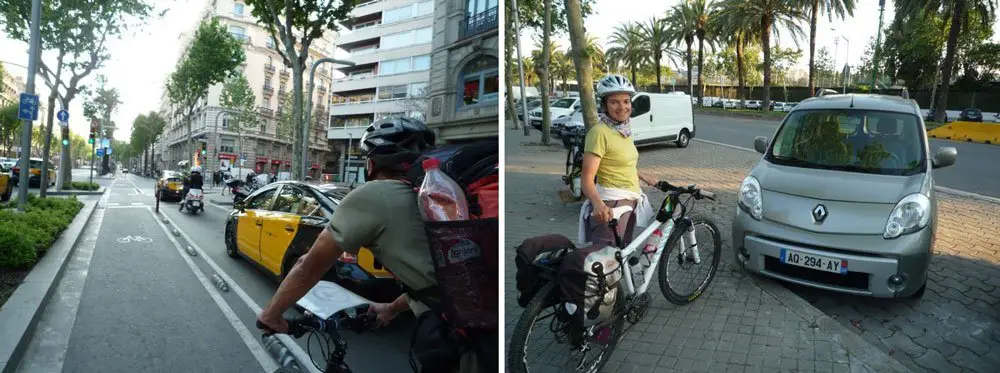 Encore quelques tours de pédales dans Barcelone voyage à Minorque