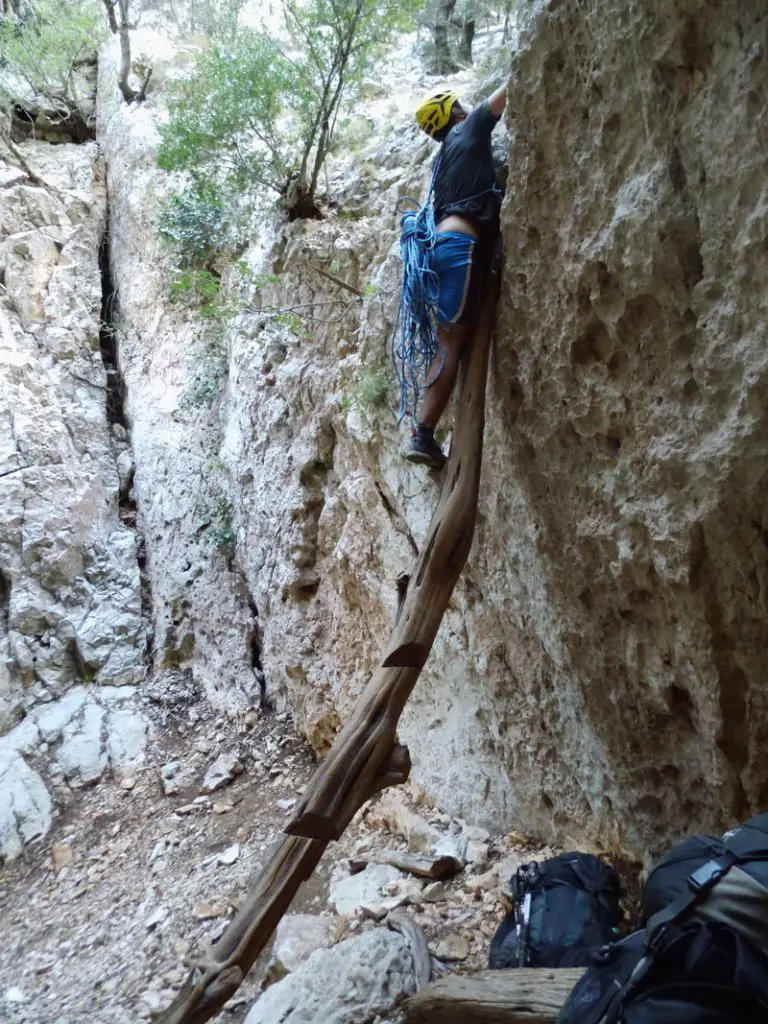 Entre escalade et trek sur le selvaggio blu