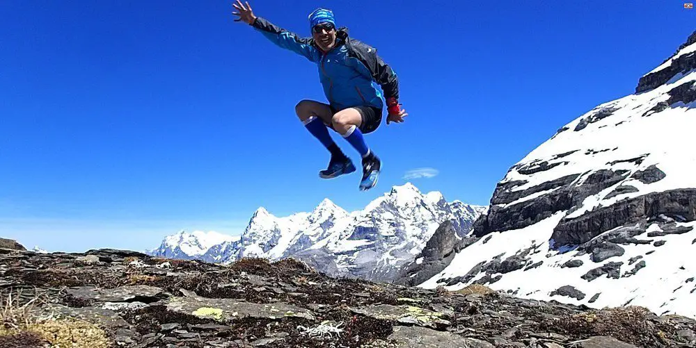 Saut-de-joie--à-la-Sefinafurgga, Alpinisme facile en Suisse Saut-de-joie--à-la-Sefinafurgga, Alpinisme facile en Suisse