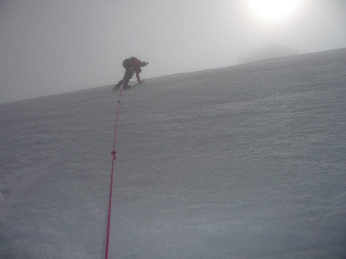 Ascension du dôme du Goûter au Mont-Blanc