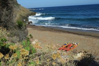 Baie de Focolara (2), kayak de mer en Corse