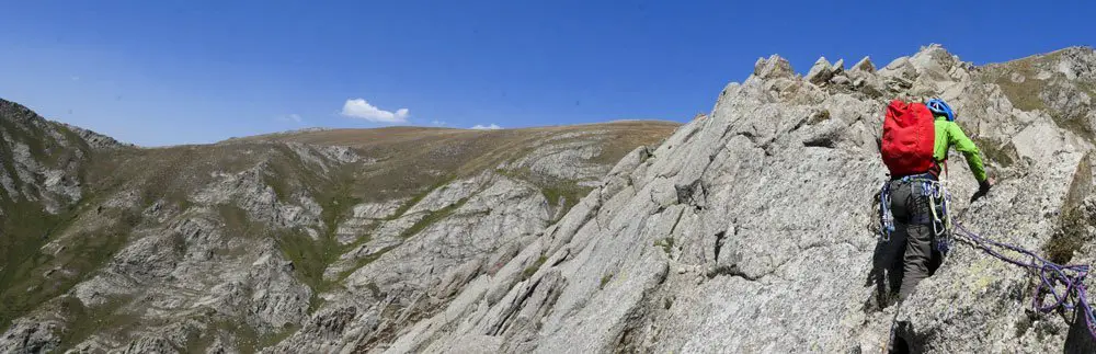 escalade grande voie en Arménie