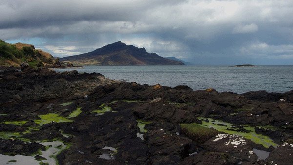 Dyke entre Portree et Sligachan pendant le Trek Ecosse