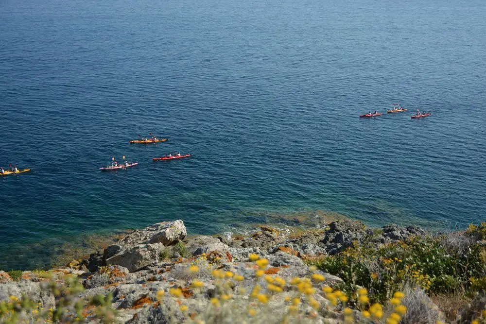 Figure 14 - Étape 1, section 3, kayak corsica raid aventure Figure 14 - Étape 1, section 3, kayak corsica raid aventure