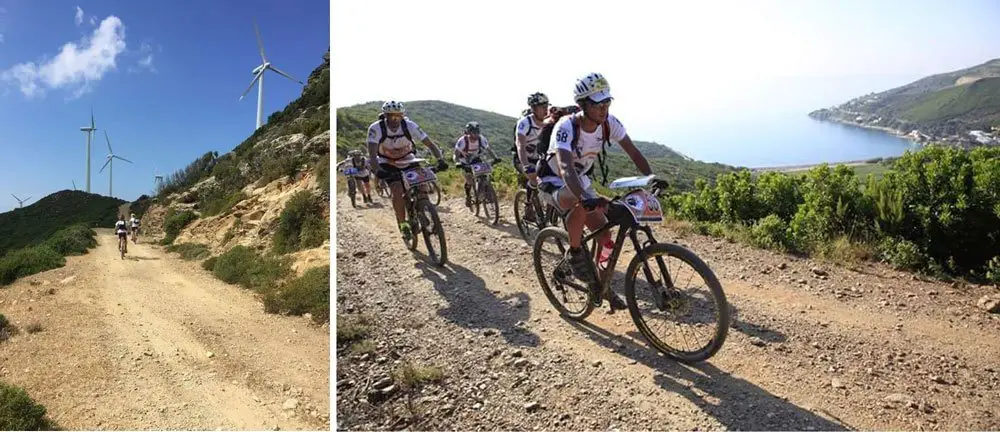 Figure 15 - Étape 1, section 4 VTT corsica raid aventure Figure 15 - Étape 1, section 4 VTT corsica raid aventure