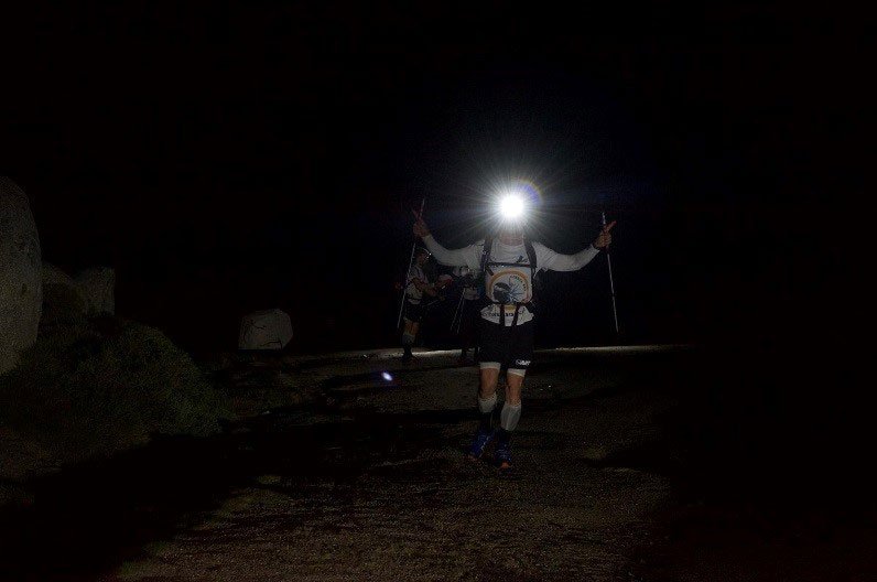 Figure 30 - Étape nocturne de Ciamannace à l'Alta Rocca corsica raid aventure Figure 30 - Étape nocturne de Ciamannace à l