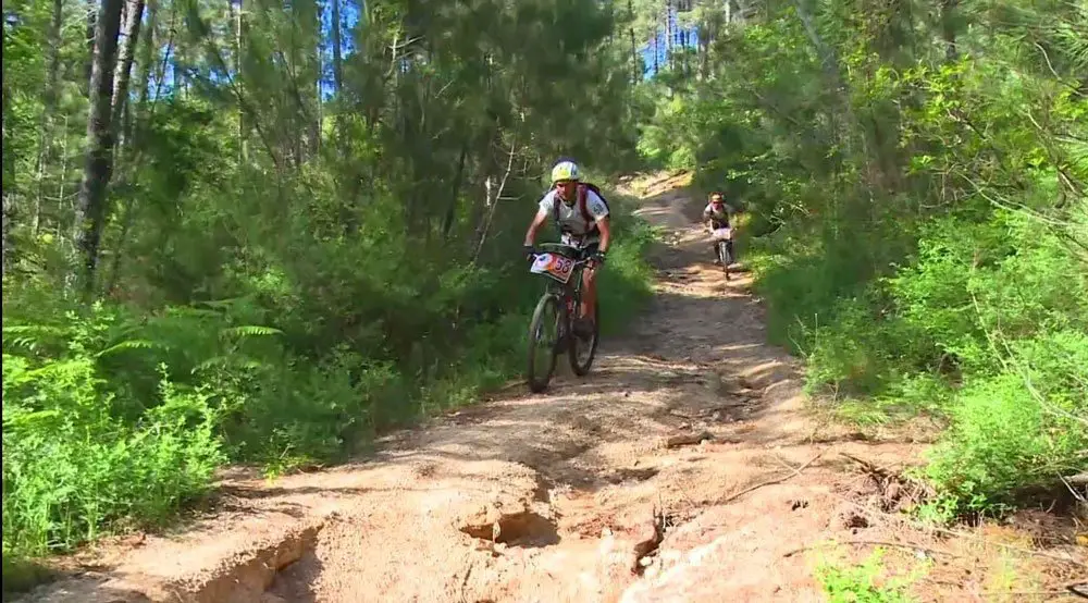 Figure 36 - Étape 5, dernière section de VTT corsica raid aventure