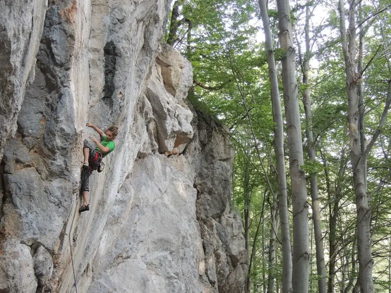  un 6b - escalade en slovénie