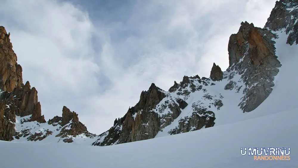 Le col du Chardonnet sur la Haute Route